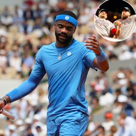 Why Frances Tiafoe Jokingly Calls Travis Kelce, Patrick Mahomes 'A--holes'