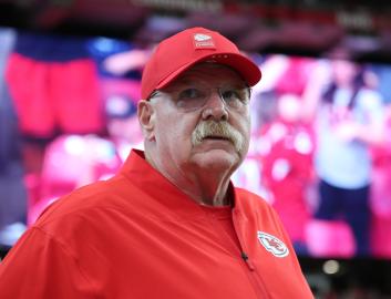 Bullet Was Fired Into Chiefs Coach Andy Reid’s Office While He Was Inside