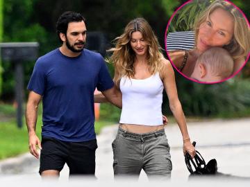 Gisele Bundchen Flaunts Post-Baby Body, Shares Photos of 7-Month-Old Son