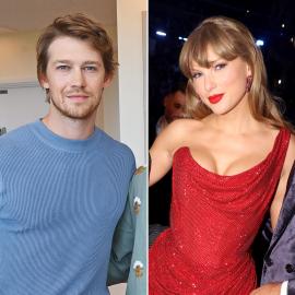 Joe Alwyn Rocks All Blue in 1st Sighting Since Taylor Swift Engagement News