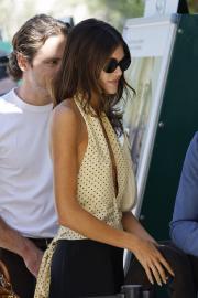Kaia Gerber Wows in Plunging Halter Top on Venice Date With Lewis Pullman