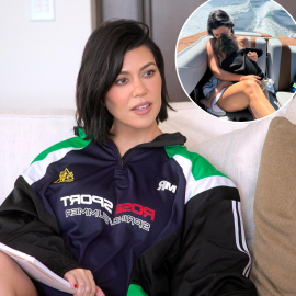 Kourtney Kardashian Criticized for Boat Pic of Rocky Without Life Vest