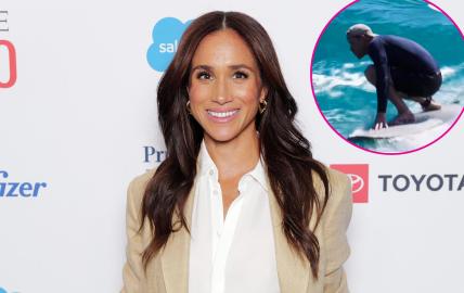 Meghan Markle Thirsts Over Footage of 'Fox' Prince Harry Surfing