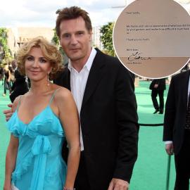 Natasha Richardson’s Makeup Artist Shares Sweet Letter From Liam Neeson