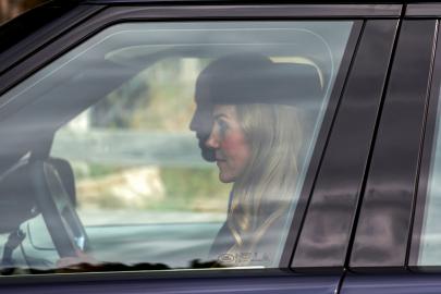 Prince William and Kate Middleton Spotted Arriving to Church Service