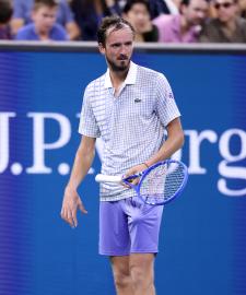 Tennis Star Daniil Medvedev Smashes Racket in Shocking US Open Meltdown