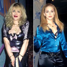 MTV VMAs Cringe Classic: Courtney Love Crashes a 1995 Madonna Interview