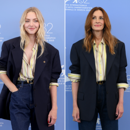 Amanda Seyfried Rocks Julia Roberts’ Venice Outfit After Asking to Borrow It