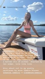 Blake Lively Sizzles in Peach Bikini to Close Out Summer: 'Obsessed'