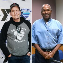 Charlie Sheen Recalls Playing Ping-Pong With O.J. Simpson at Age 10
