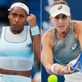 Tennis Stars Coco Gauff and Belinda Bencic Have Feisty On-Court Interaction