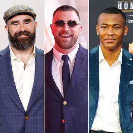Jason Kelce Pokes Fun at Travis and DeVonta Smith's 'Suit Shorts' Showdown