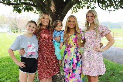 Cheerleader Laken Snelling Posed With Boyfriend on Easter Before Baby’s Death