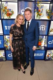 Bobby Flay Sweetly Stans Girlfriend Brooke Williamson's Cooking Show Look