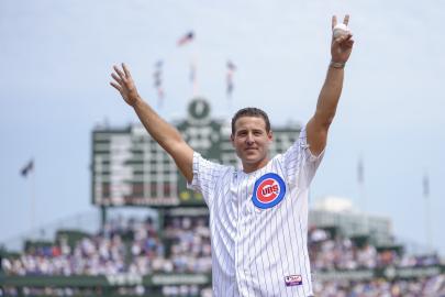 Chicago Cubs' Anthony Rizzo Celebrated After Announcing MLB Retirement