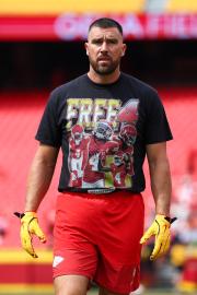 Travis Kelce Supports Suspended Teammate Rashee Rice With Custom T-Shirt