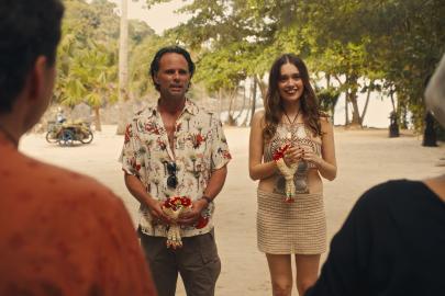'The White Lotus’ Leaves With Empty Bags at the 2025 Emmys