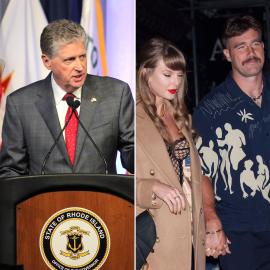 RI Governor Pitches State for Taylor Swift and Travis Kelce's Wedding