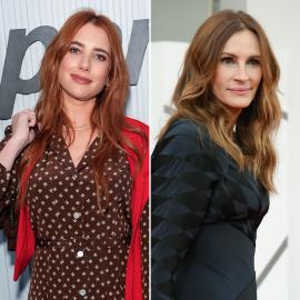 Emma Roberts Joins Aunt Julia Roberts for Rare Red Carpet Appearance