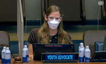 Ben Affleck and Jennifer Garner's Daughter Gives Passionate Speech at U.N.