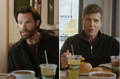 Gilmore Girls' Jared Padalecki & Matt Czuchry Reunite for Panera Bread Commercial