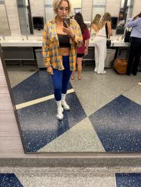 Former Playboy Model Says Flight Attendant Made Her ‘Button Up My Shirt’