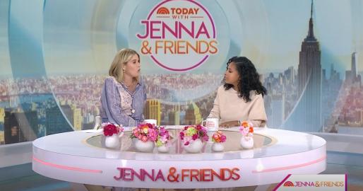 Today’s Jenna Bush Hager Cries on Live TV While Praising Sheinelle Jones