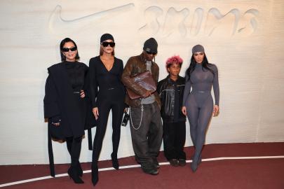 Travis Scott Reunites with Kylie Jenner's Family for Skims Event