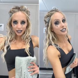 DWTS' Alix Earle Gives a Peek at Spooky Glam for Halloween Night