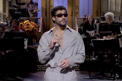 Bad Bunny Addresses Super Bowl Halftime Backlash on ‘Saturday Night Live’