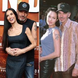 Demi Moore and Billy Bob Thornton Recreate His Pose With Angelina Jolie