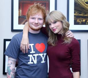 Ed Sheeran Reacts to Taylor Swift's Reason He Learned of Engagement Online