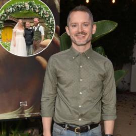 For Frodo! Elijah Wood Crashes Couple’s ‘LOTR’-Themed Wedding on Shire Set For Frodo! Elijah Wood Crashes Couple’s ‘LOTR’-Themed Wedding on Shire Set