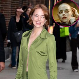 Emma Stone on How She Prepped Daughter for 'Scary' Bald Head in 'Bugonia' Emma Stone on How She Prepped Daughter for 'Scary' Bald Head in 'Bugonia'