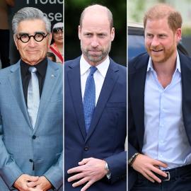 Was Eugene Levy Allowed to Ask Prince William About Harry on His TV Show?