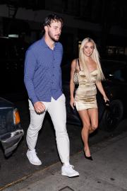 Livvy Dunne Shimmers in Gold Mini Dress on Birthday Date With BF Paul Skenes