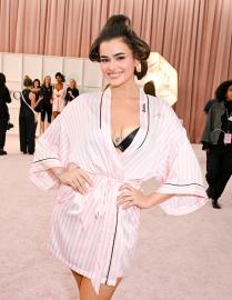 Euphoria's Barbie Ferreira Shares Reaction to Her Sexy VS Fashion Show Look