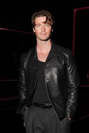 Patrick Schwarzenegger Supports Wife Abby During Her VS Fashion Show Debut
