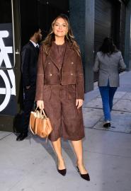 Maria Menounos' Chocolate Suede Jacket Is a Fall Slay 