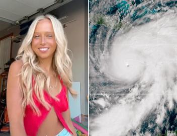Influencer Blasted for Claims Hurricane Melissa Is 'Messing' With Her Vacation