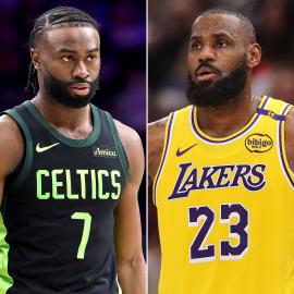 NBA's Jaylen Brown Recruits LeBron James for Hairline Help