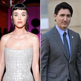 Newly Single Katy Perry Kisses Justin Trudeau During PDA-Filled Yacht Trip