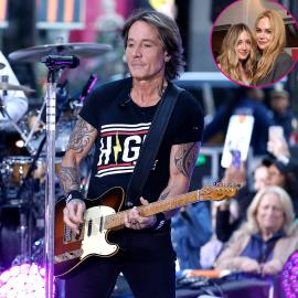 Keith Urban Includes Family in Concert Slideshow Amid Nicole Kidman Divorce