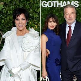 Kris Jenner and Alec Baldwin Support Hilaria in 'DWTS' Ballroom