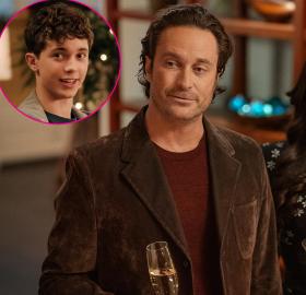 Oliver Hudson Cried Over Son's Acting Debut in 'A Merry Little Ex-Mas'