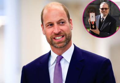 Prince William Had a Fanboy Moment During Gary Oldman's Knighthood Ceremony