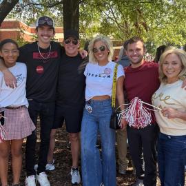 Todd and Julie Chrisley Pose With 4 Kids at University of Alabama Game