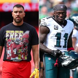 Travis Kelce Calls Out Eagles’ A.J. Brown for Venting Issues on Social Media