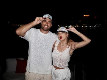 Travis Kelce and Taylor Swift Kiss Backstage in New 'Eras Tour' Doc Teaser