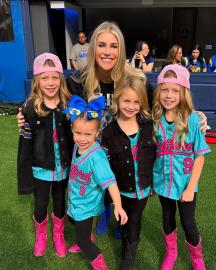 Kelly Stafford Feels Judged When She Drinks While Traveling With 4 Daughters